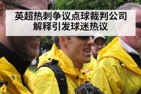 英超热刺争议点球裁判公司解释引发球迷热议